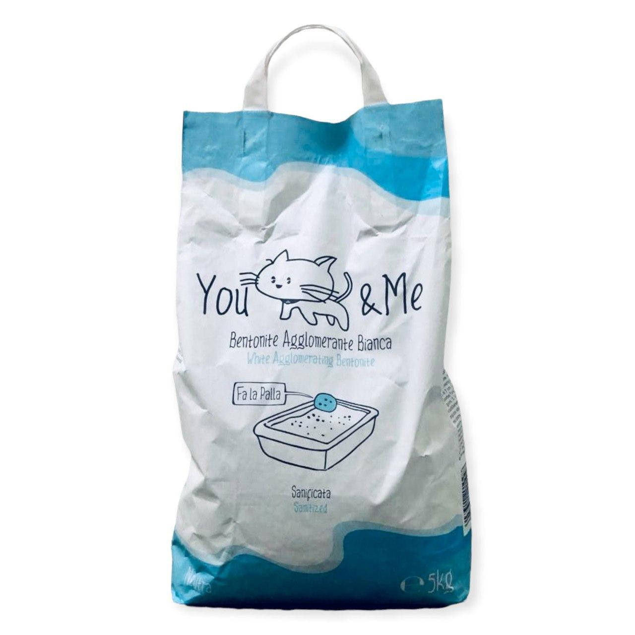 

Наполнитель бентонитовый для кошачьих лотков You and Me 5 кг