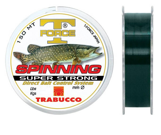 

Леска Trabucco T-Force Spinning Pike 150 м 0.227 мм 6.95 кг, Темно-зеленый