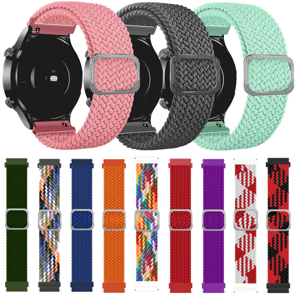 

Ремешок для Amazfit GTS / GTS 2 / GTS 2 mini / GTS 3 плетенные solo loop