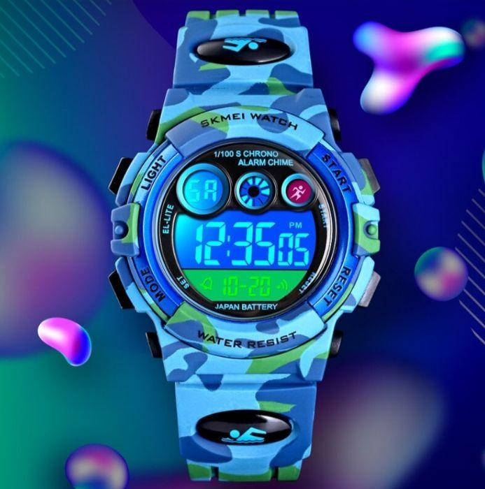 

Детские спортивные часы Skmei Kids (секундомер, будильник)