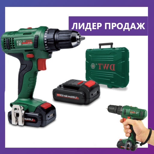 

Аккумуляторный шуруповерт DWT ABS-12 L-2 BMC