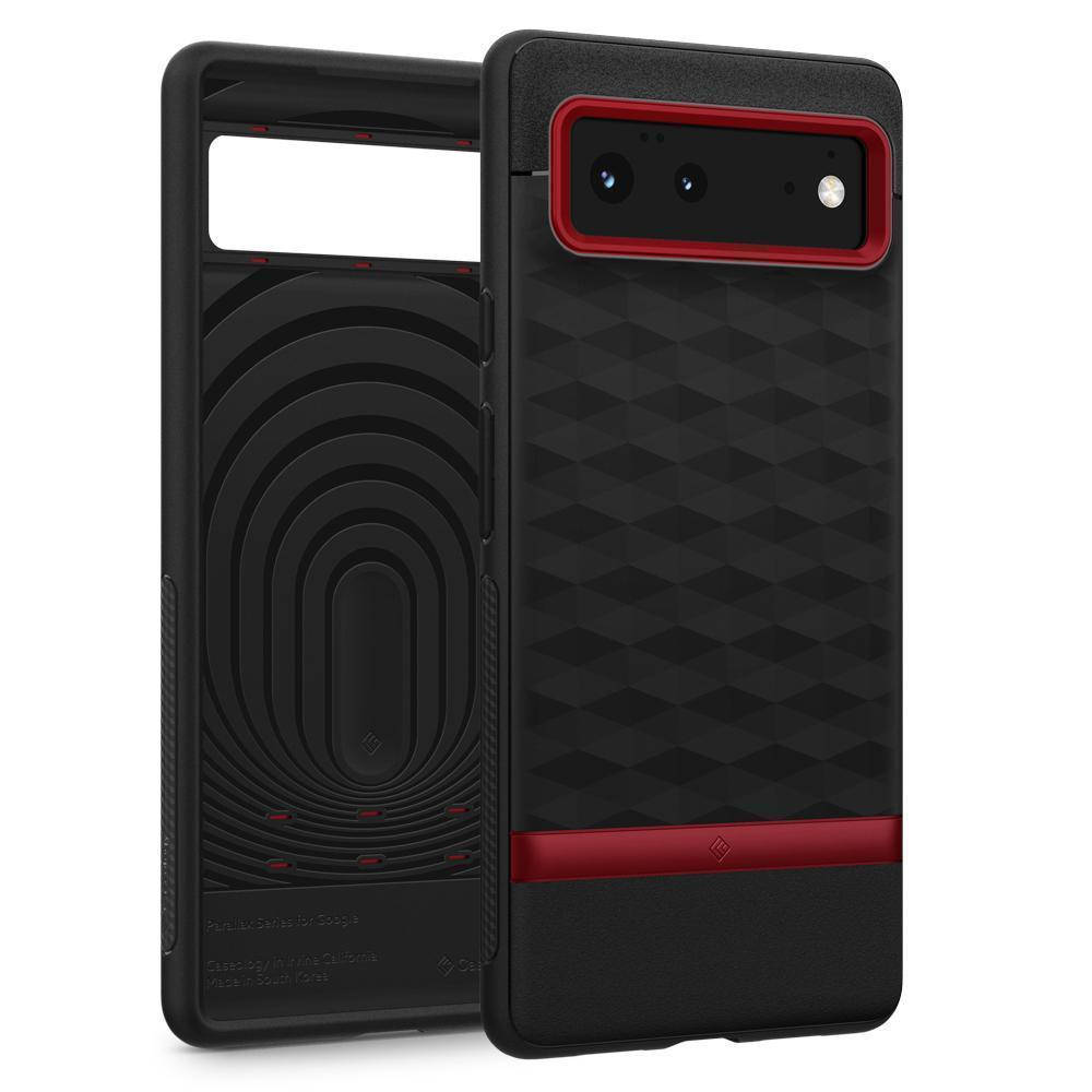 

Чехол Caseology Parallax для Google Pixel 6 Red (ACS03449), Красный