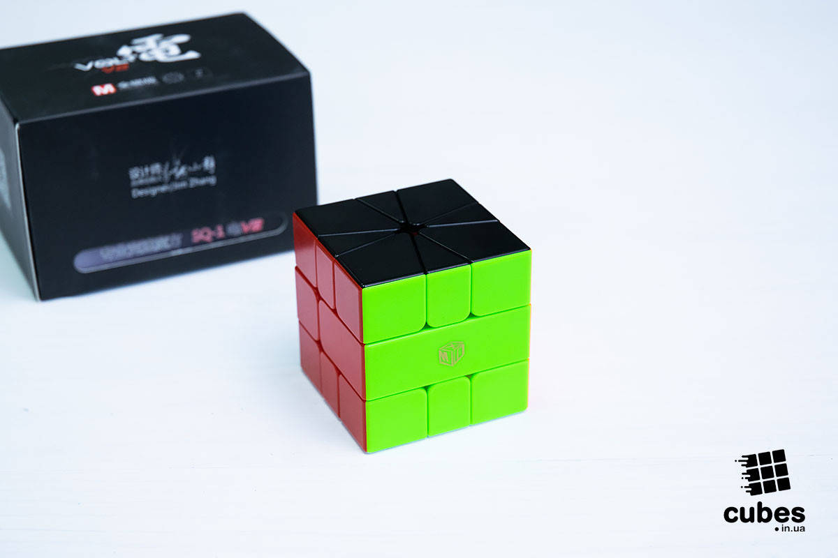 

Скваер QiYi X-man Volt v2 M + черный (full magnetic), Разные цвета