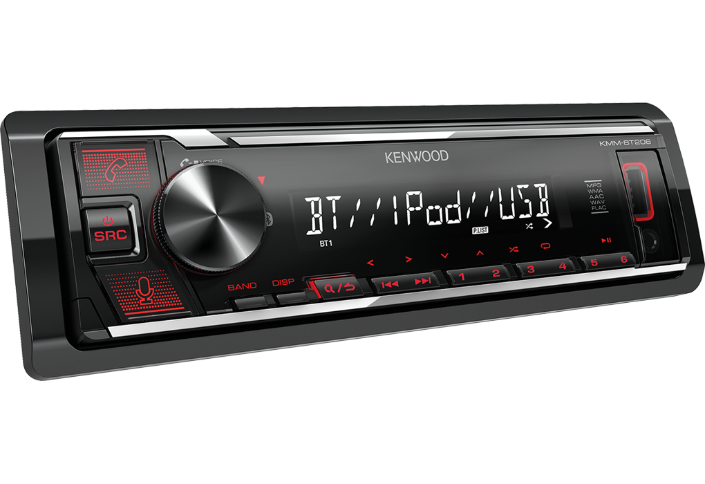 

Автомагнитола Kenwood KMM-BT206