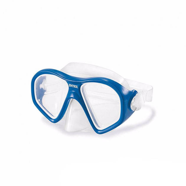 

Маска для подводного плавания с регулируемым ремешком Intex Reef Rider Masks для детей от 14 лет, синяя