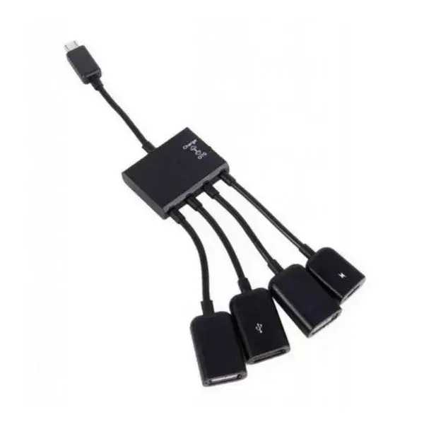 

USB-хаб Lapara LA-MICROUSB-OTG-HUB Black