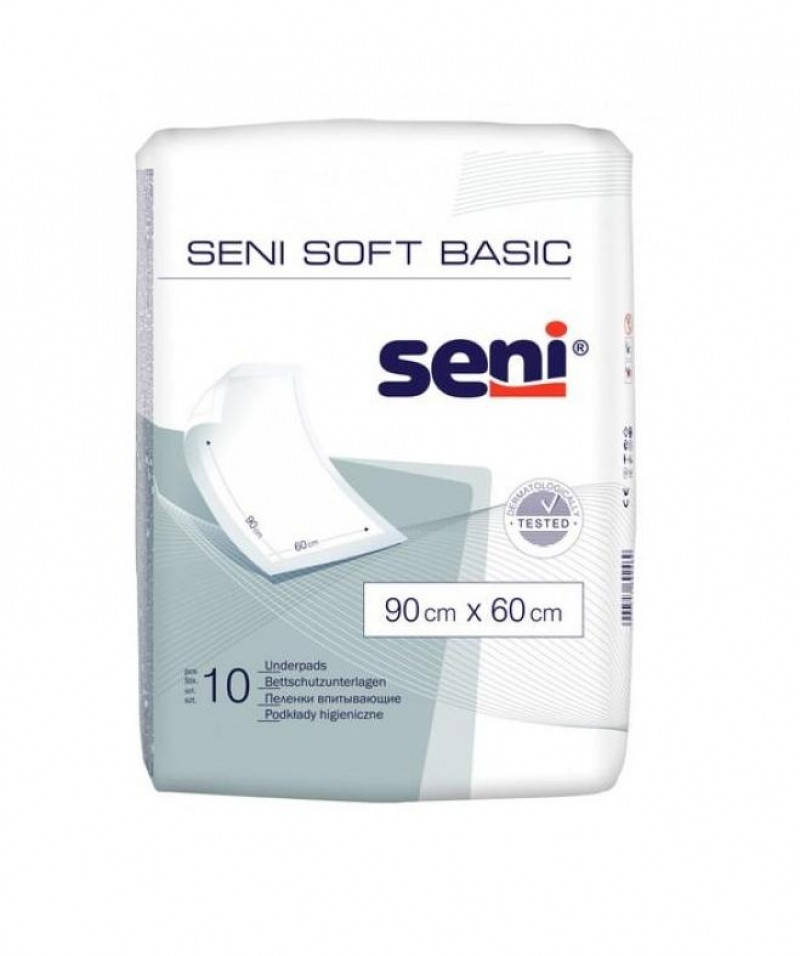 

Пеленки одноразовые 90 х 60 см (10 шт.) Seni Soft