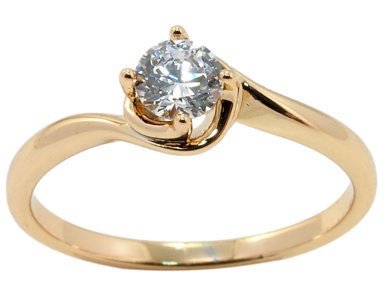 

Кольцо Xuping Позолота 18K "Фианит" р.20