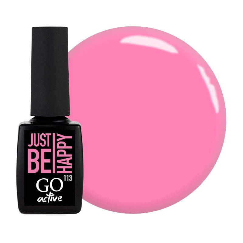 

Гель-лак для ногтей Go Active №113 Кукольно-розовый 10 мл (16994Gu)