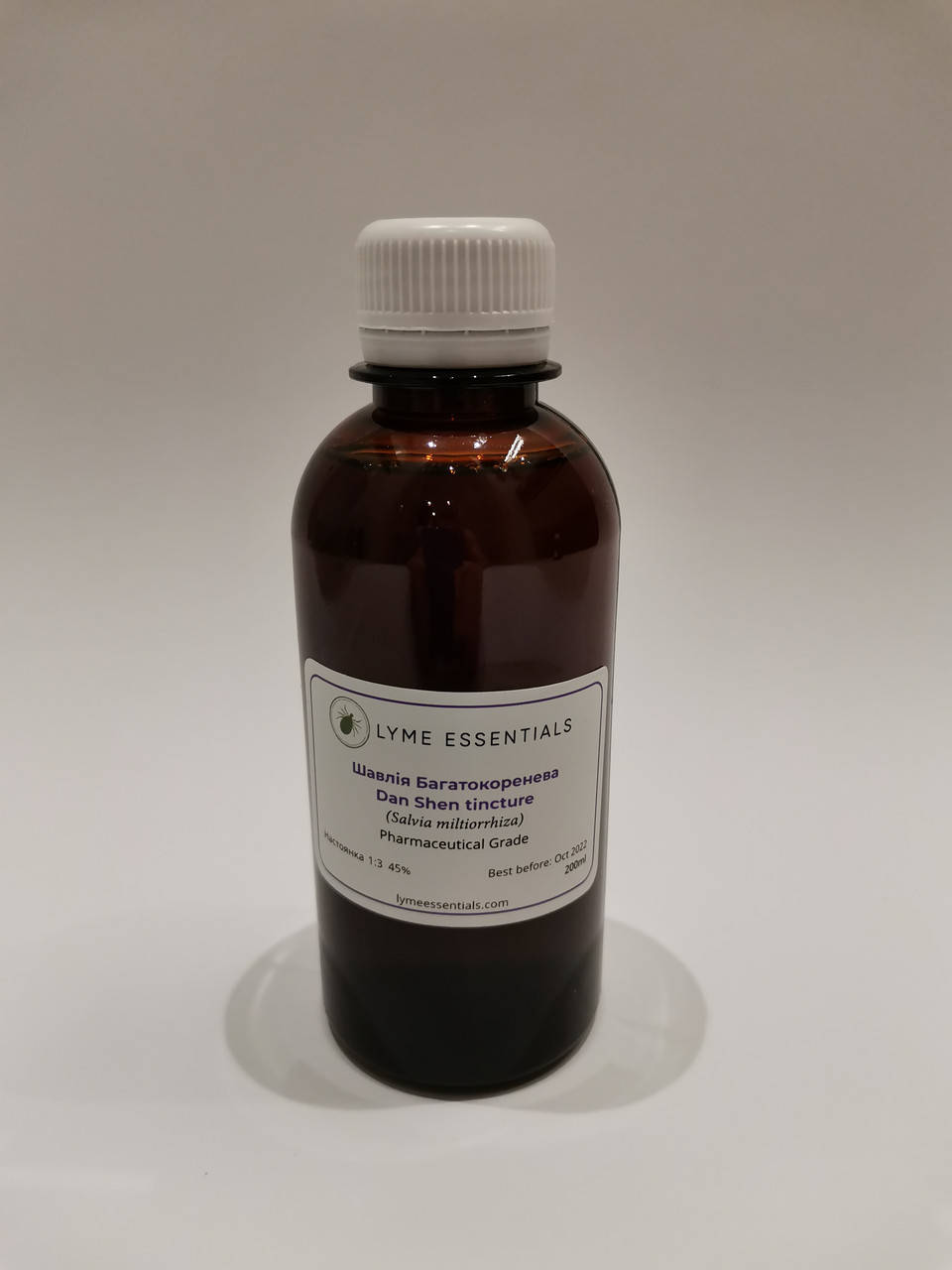 

Настойка Шалфея Многокорневого (Salvia Miltiorrhiza) 1:3 45% 200 мл