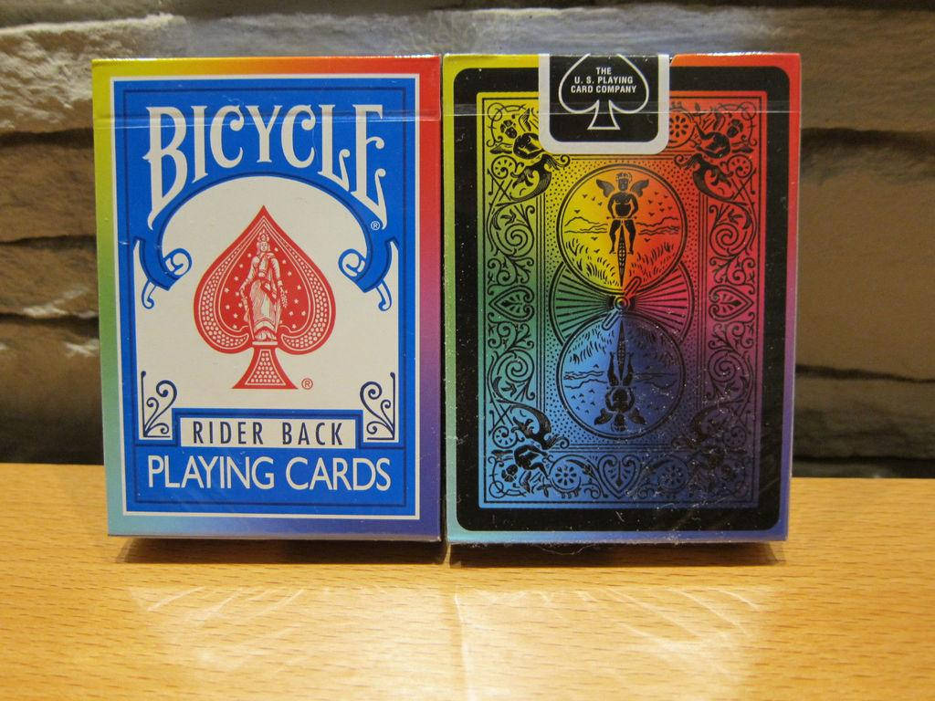 

Карты игральные Bicycle Rainbow Black