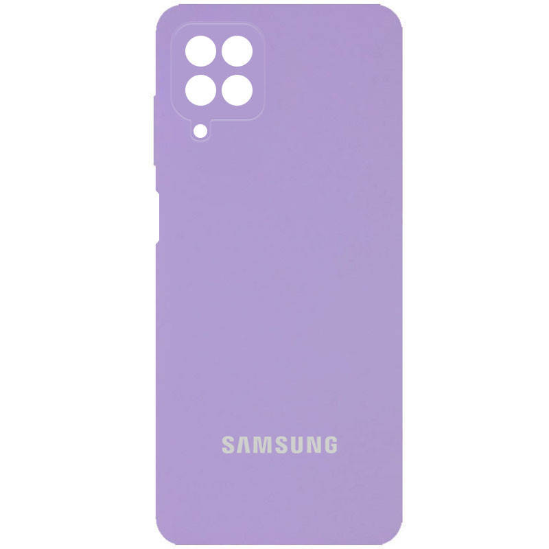 

Силиконовый Чехол с защитой камеры (AA) для Samsung Galaxy A22 4G / M32 (Сиреневый / Dasheen)