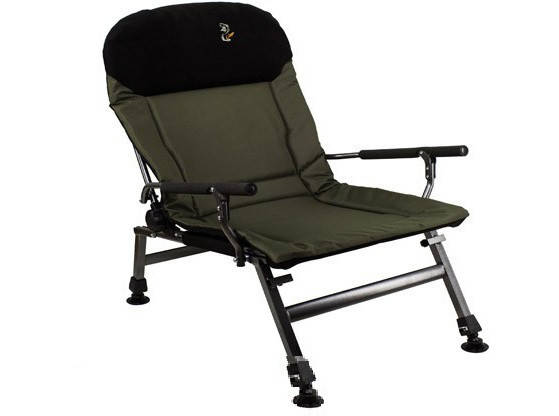 

Карповое кресло Elektrostatyk с подлокотниками (FK5) нагрузка 150 кг.