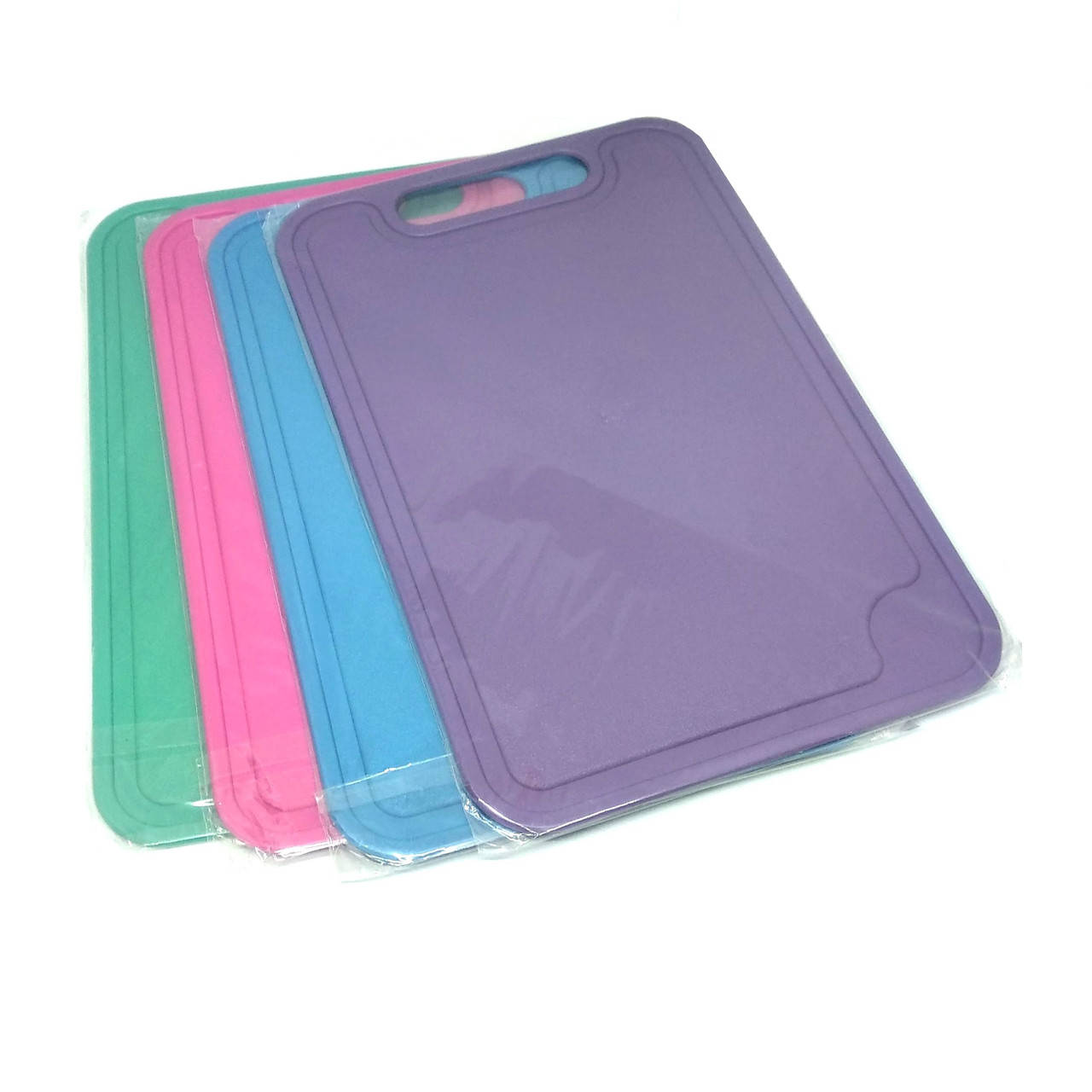 

Доска разделочная кухонная Юнипласт пластиковая 19х29 см, Разные цвета