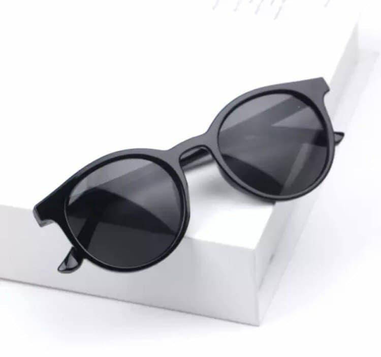 

Стильные женские очки, солнцезащитные очки женские. маленькие очки женские, черные очки женские, Черный