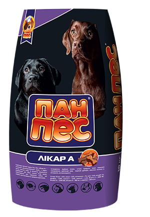 

Пан Пес Доктор-А 10кг корм для собак старше 7лет