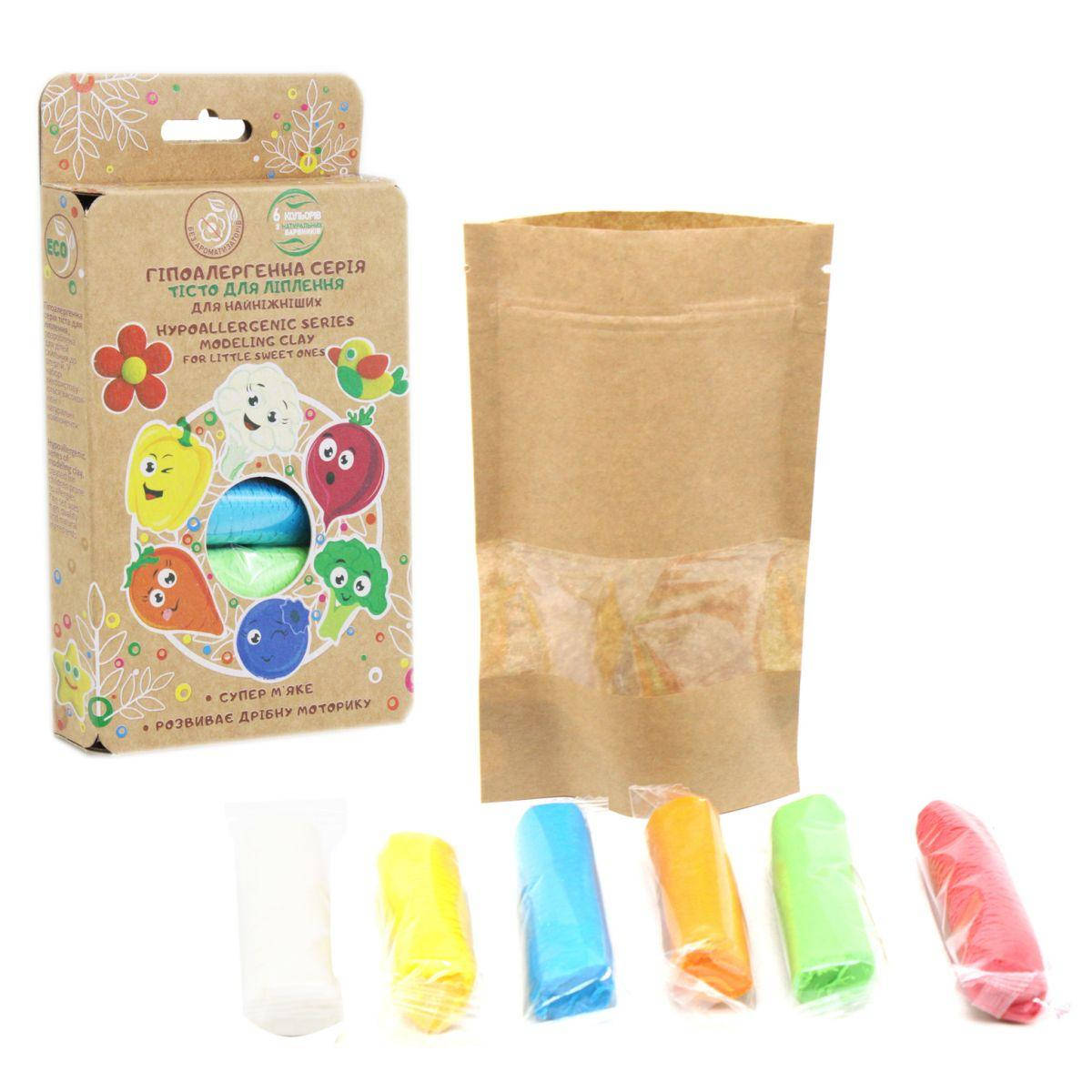 

Набір тіста для ліплення Lovin'Do EKO 6 кол. 41109