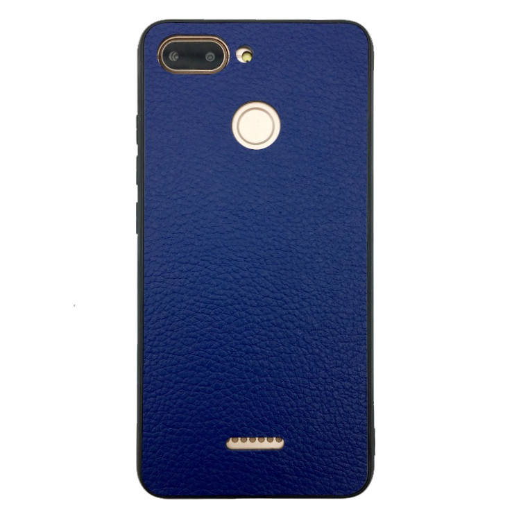

Чехол-накладка DK-Case силикон Leather Case Business для Xiaomi Redmi 6 (blue), Синий