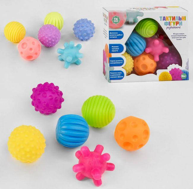 

Мячи "Тактильные фигурки" 88327 TK Group