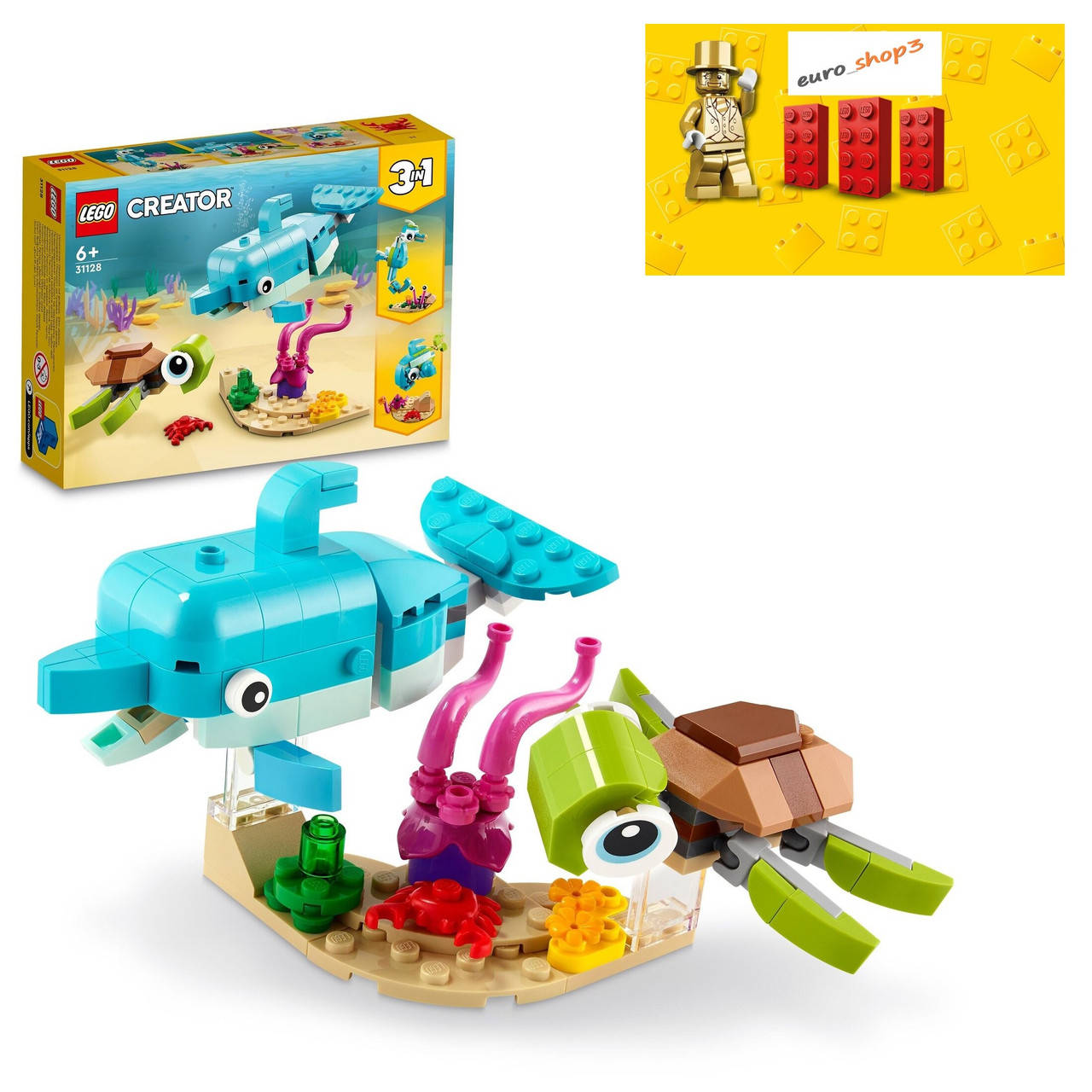 

LEGO Creator Дельфин и черепаха 31128