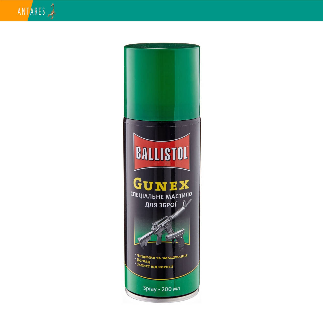 

Масло оружейное Ballistol Gunex-2000 антикоррозийное 200 мл спрей Баллистол (22200)
