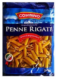 

Макароны Cоmbino PENNE RIGATE Перо 500г твердые сорта пшеницы