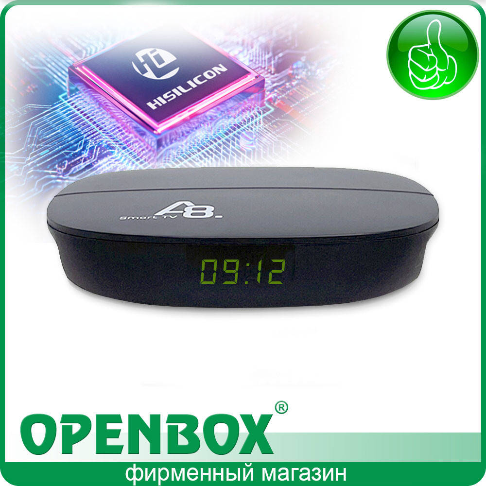 

IPTV Android медиаплеер Openbox A8 UHD