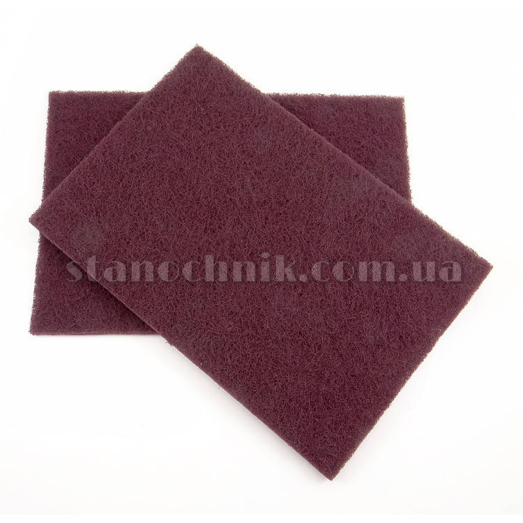 

Скотч брайт Scotch-Brite лист 230х150 мм, зернистость P320 (красный)