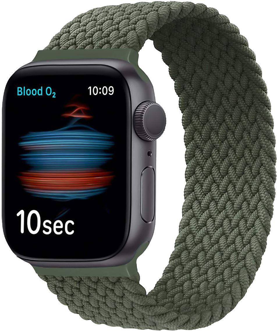 

Ремешок Promate Fusion-44XL для Apple Watch 42-44 мм 1/2/3/4/5/6/SE Green