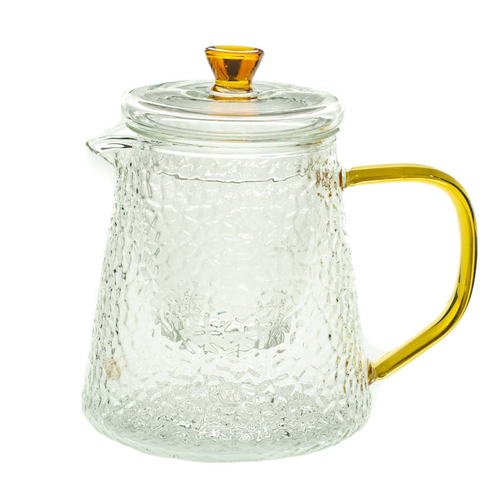 

Стеклянный чайник-заварник 650 мл., Прозрачный