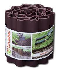 

Бордюр волнистый 20см*9м коричневый, бордюрные ленты