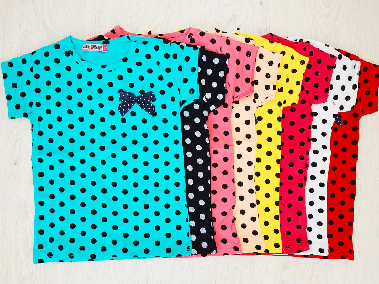 

Футболка для девочки, Турция, PATY, арт. 3789, рр 110-122 см 122, Красный