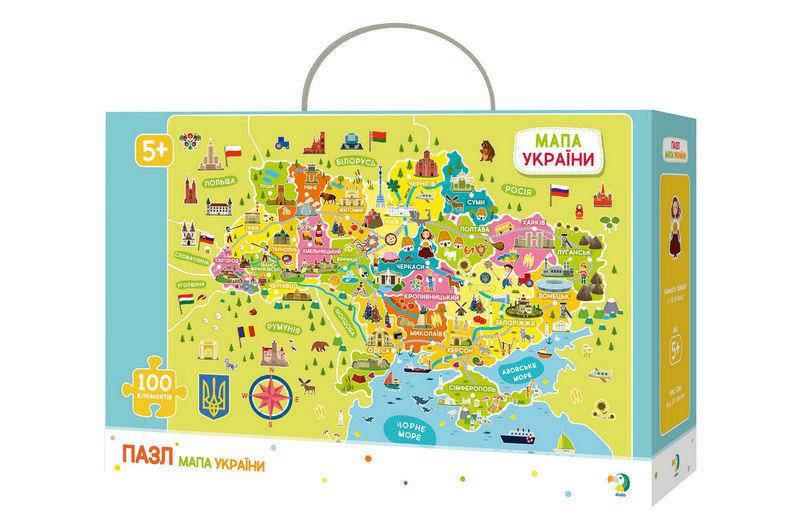 

Пазл "Мапа Украины" 300109 DoDo