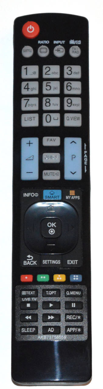 

Пульт для LG AKB73756559