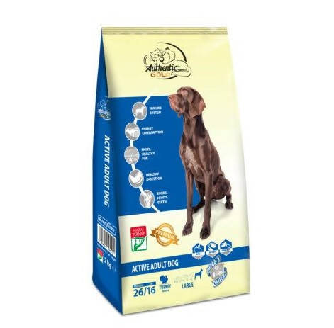 

Сухий корм для активних собак середніх розмірів Authentic Gold Active adult dog 15 кг
