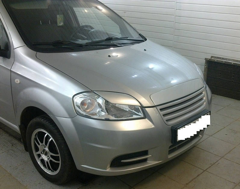 

Тюнинг решетка ZAZ Vida (решетка радиатора ЗАЗ Вида AOM tuning), Серый