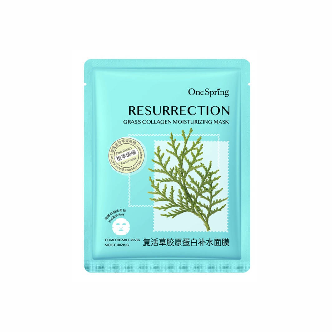 

Восстанавливающая тканевая маска OneSpring Ressurection Grass Collagen Moisturizing Mask