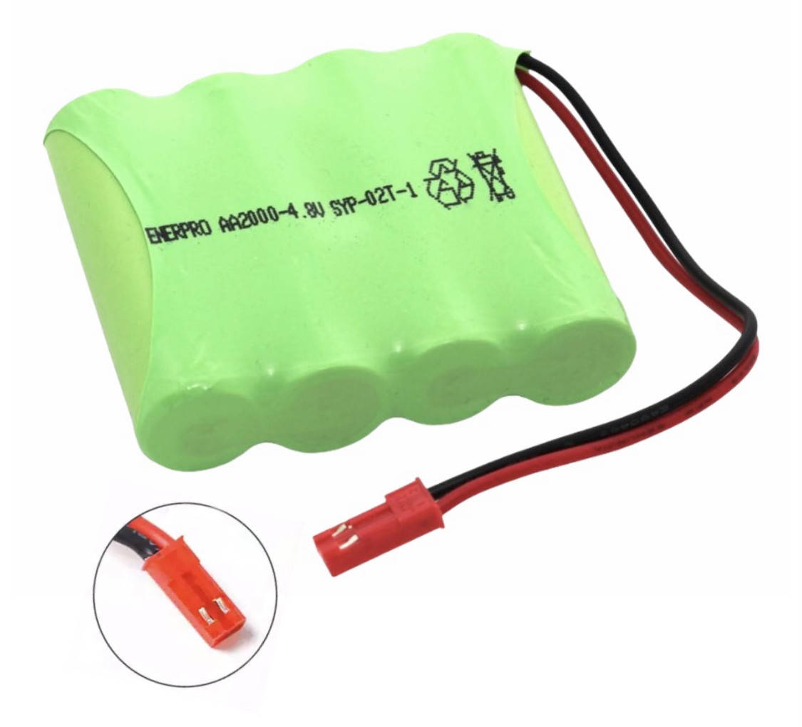 

Аккумулятор AA 2000 мАч 4.8V Ni-Mh JST-2P