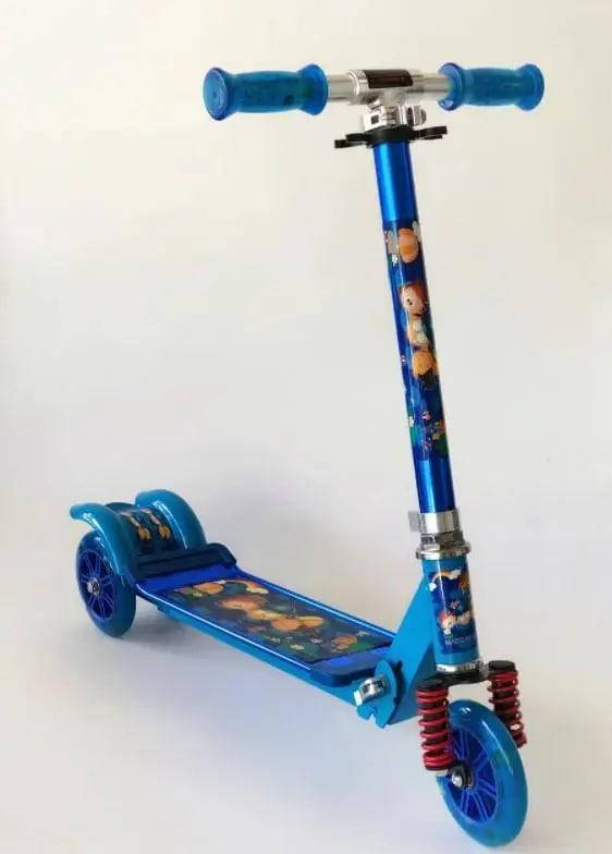 

Самокат детский Scooter MG 1009 двухколесный с регулировкой высоты руля тормозом подсветкой колес РАЗНЫЕ ЦВЕТА