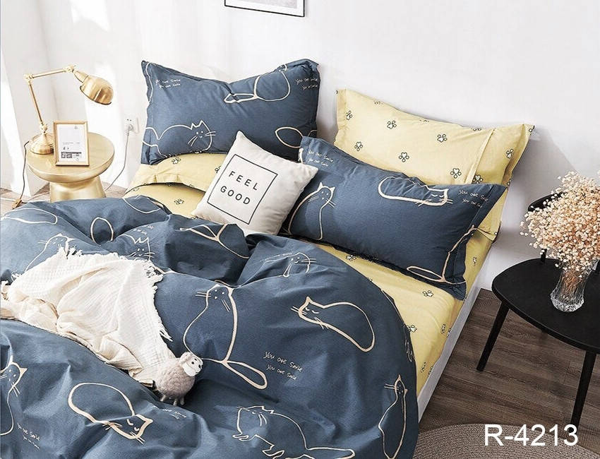 

Постельное белье ТМ TAG/1.5-спальные/Ренфорс с компаньоном R4213