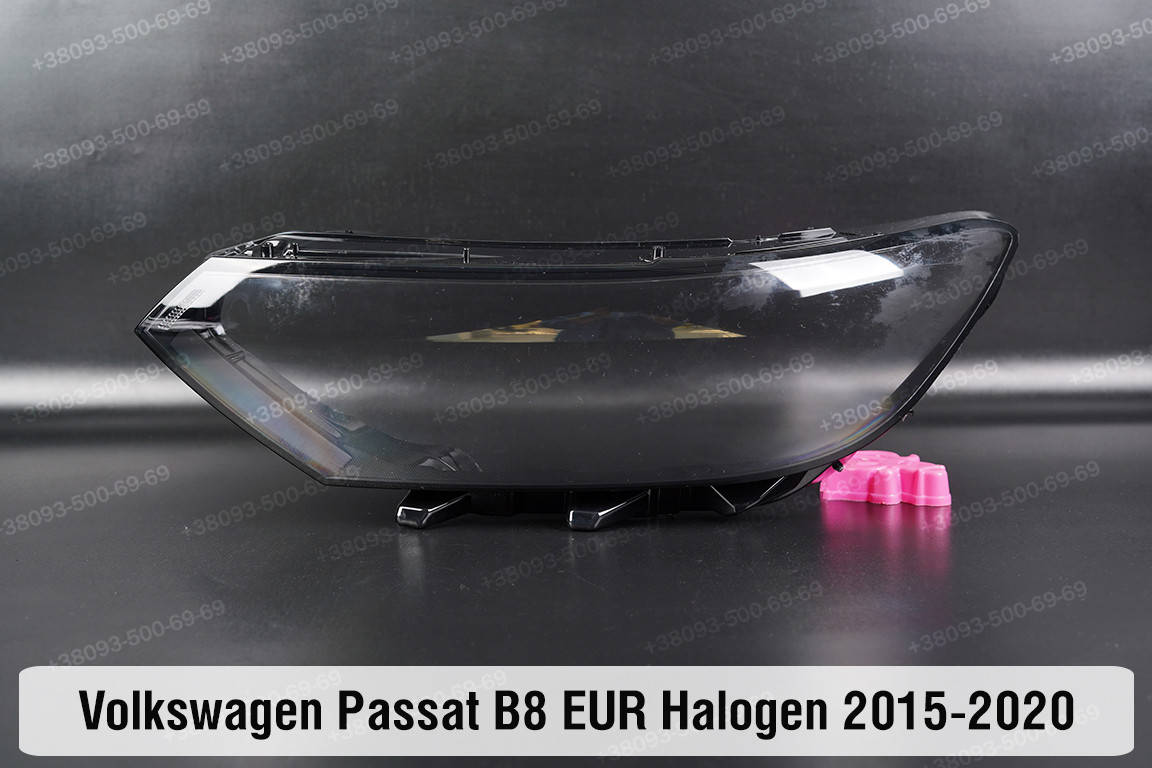 

Стекло фары VW Volkswagen Passat B8 EUR Halogen (2015-2021) VIII поколение левое