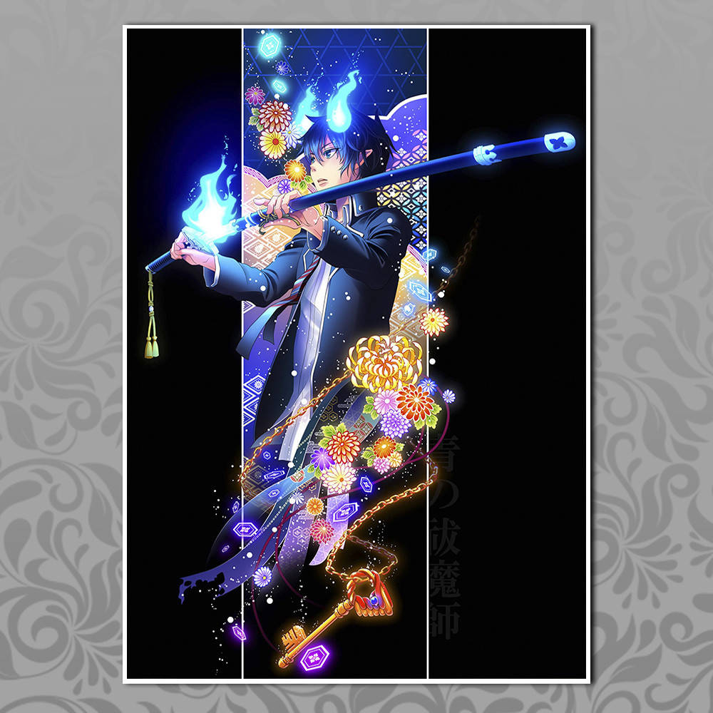 

Плакат Аниме Blue Exorcist 02