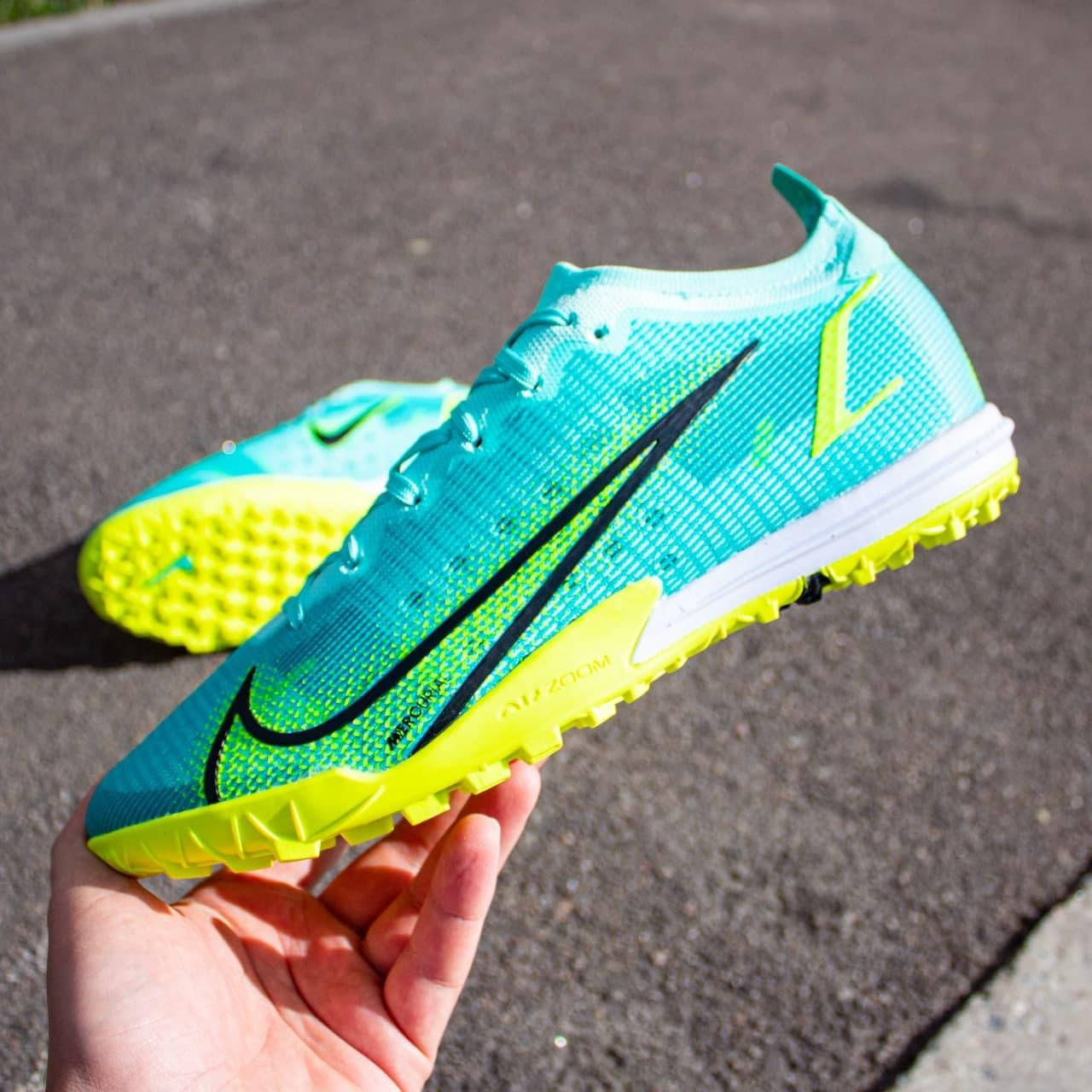 

СОРОКОНІЖКИ NIKE MERCURIAL VAPOR TF (39-45) взуття для футболу Новинка!, Белый
