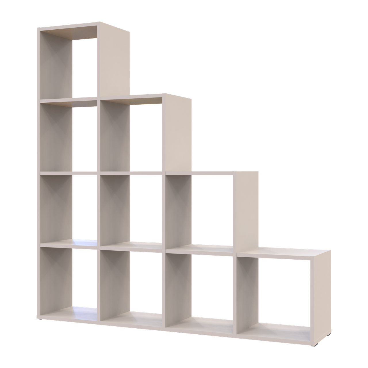 Стелаж Doros Степ 4х4 Кашемір відкритий 136.2х28.8х140.7 (41516168) 2