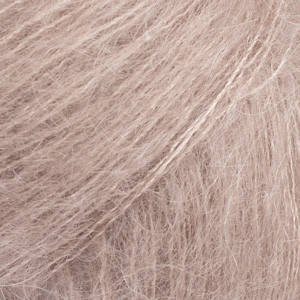 

Пряжа DROPS Kid-Silk - 41 - пудра, Бежевый