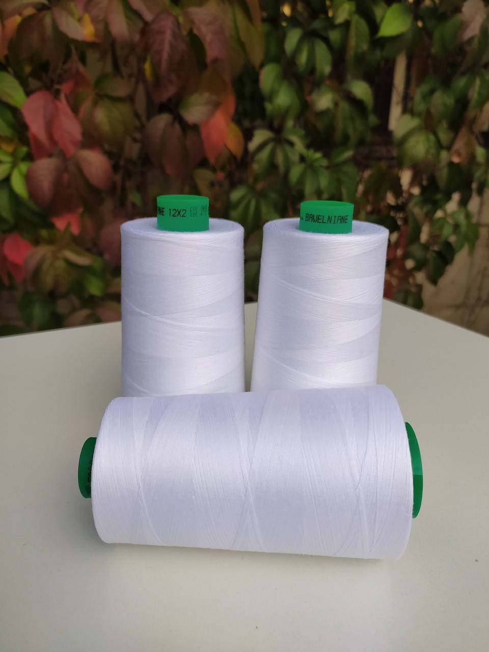 

Нитка 100% бавовна, 12Х2 / 5000м (білий)