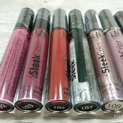 

Блеск для губ LN Professional Sleek Color тон 105 п Дикая орхидея 108 Пикантная корица