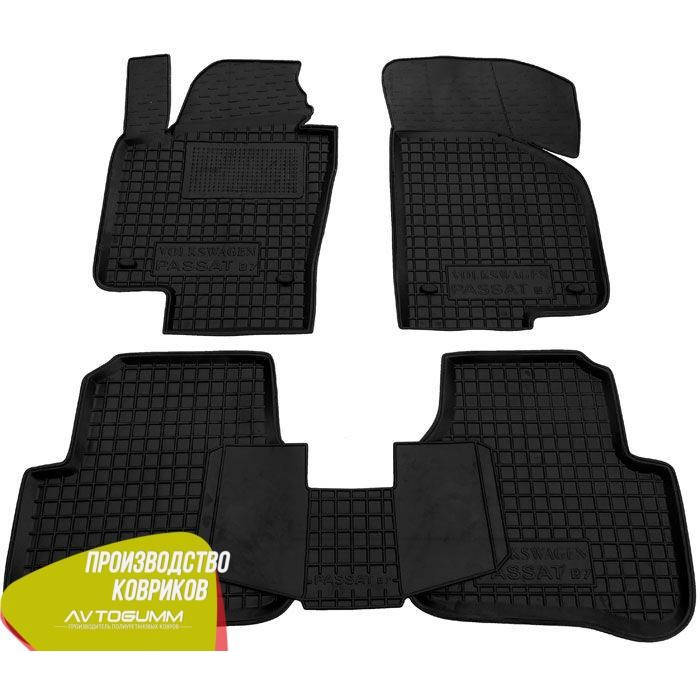 

Авто коврики в салон Volkswagen Passat B6-B7 / Фольксваген Пассат - Б6-Б7, Черный