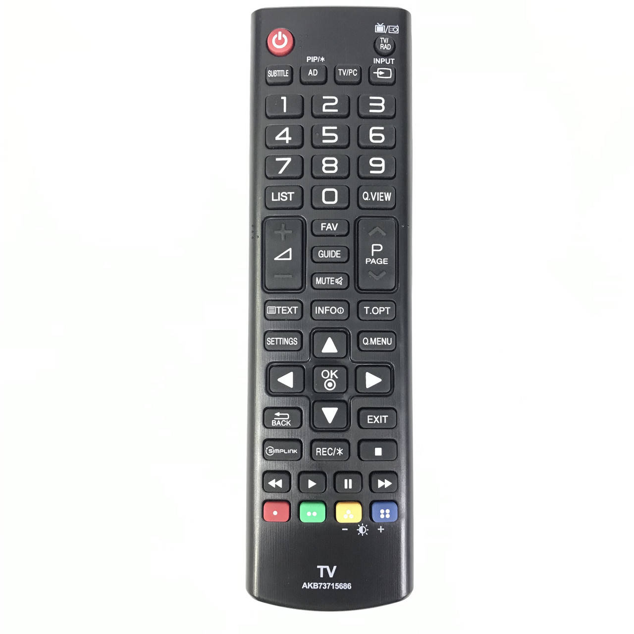 

Пульт ДУ для телевизора LG AKB 73715686 [LED, LCD TV]