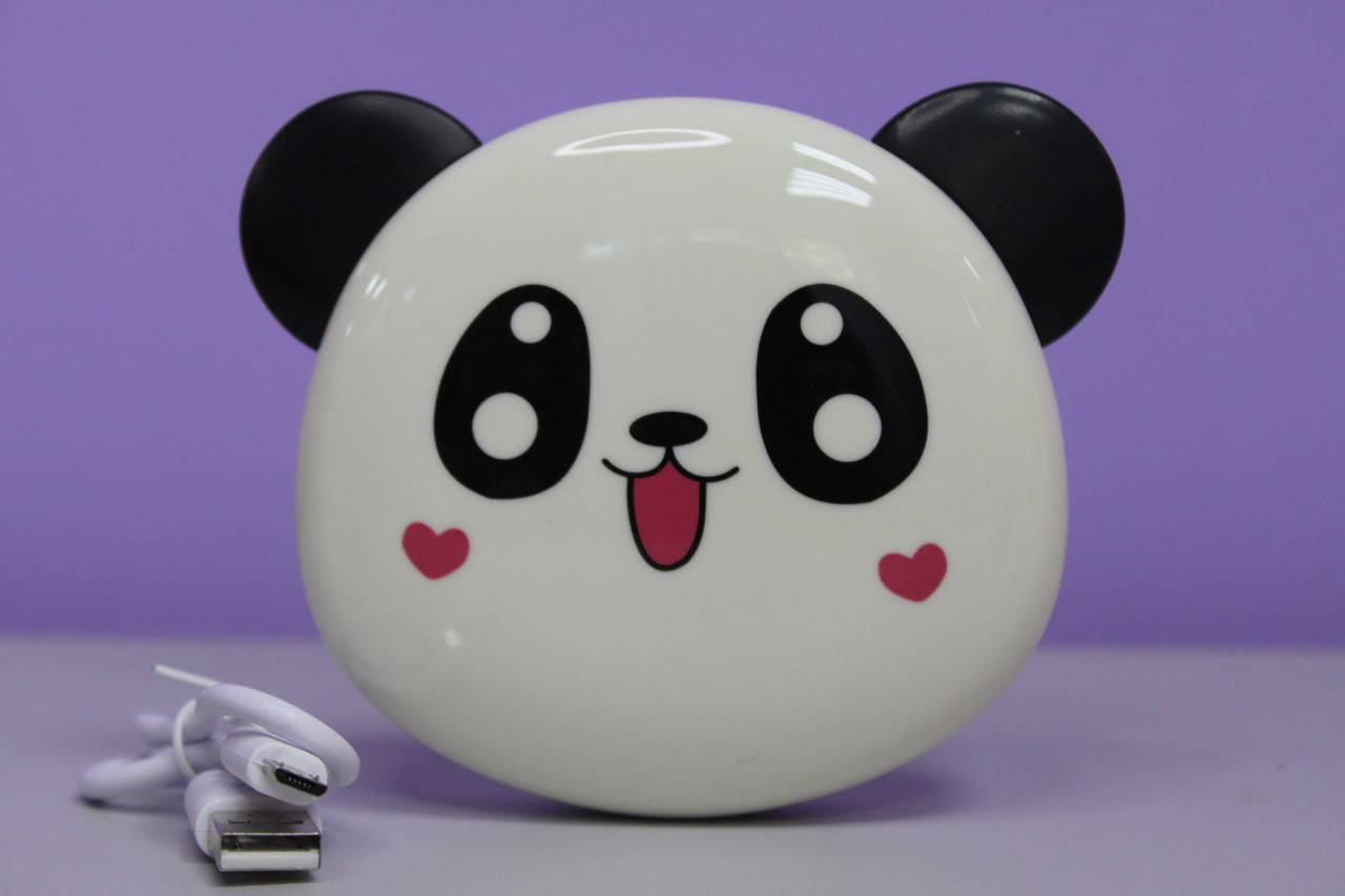 

Детский повербанк Power bank веселая панда для телефона 12000 mAh